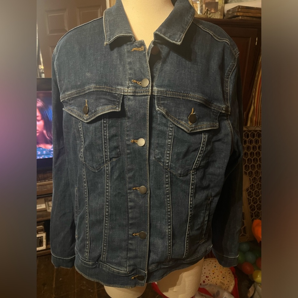 Cute Denimn plus size jacket
